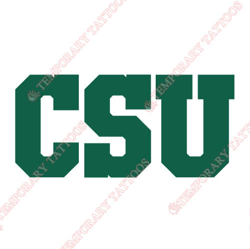Colorado State Rams Customize Temporary Tattoos Stickers NO.4179